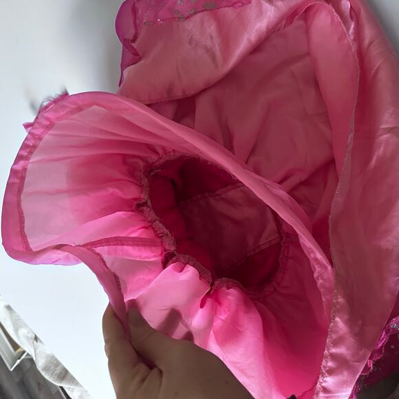 Disney Princess Ariel Dress Up Gown - Size 5 - Pink - Picture 9 of 10